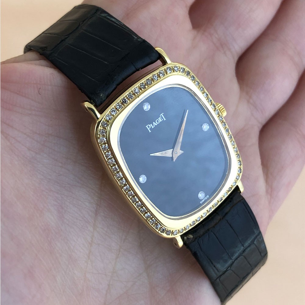 Piaget Classic Quadrante Onice con Brillanti 92510